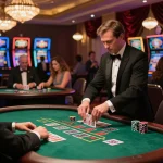Experience the thrill of online casinos in Canada reddit at an upscale blackjack table.