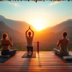 Experience a rejuvenating wellness retreat with serene yoga practices amidst nature's beauty.