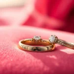 Showcase of stunning wedding rings highlighting elegant designs and luxurious textures.