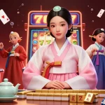 Engage with rokok88's slots and jackpots through captivating casino illustrations showcasing winning moments.