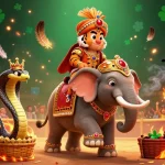 Engage in thrilling đá gà thomo cockfighting, featuring vibrant arena elements and dynamic characters.