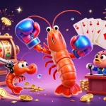 Engage with 789bk's thrilling world of slots featuring vibrant characters and dynamic casino elements.