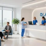 Healthcare provider consultation in Istanbul for hair transplant istanbul, emphasizing trust and patient care in a modern health clinic.