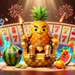 Scopri i migliori casino online con il re ananas d'oro e guardie sulla spiaggia per un'esperienza di gioco unica.