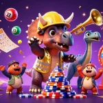 Scopri i migliori casinò non AAMS con un triceratopo e divertenti elementi di gioco.