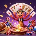 Engage in thrilling gameplay with toto123 daftar, featuring a vibrant casino scene full of excitement.