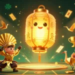 Jouer au casino en ligne avec une scène immersive de jeux de casino animés.