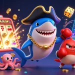 Scommetti sui siti scommesse non AAMS con l'aiuto di un simpatico squalo pirata e un polpo colmo di monete d'oro.