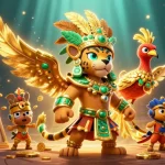 Engage with the thrilling world of Sunwin Official through dynamic 3D casino illustrations featuring slots and vibrant elements.