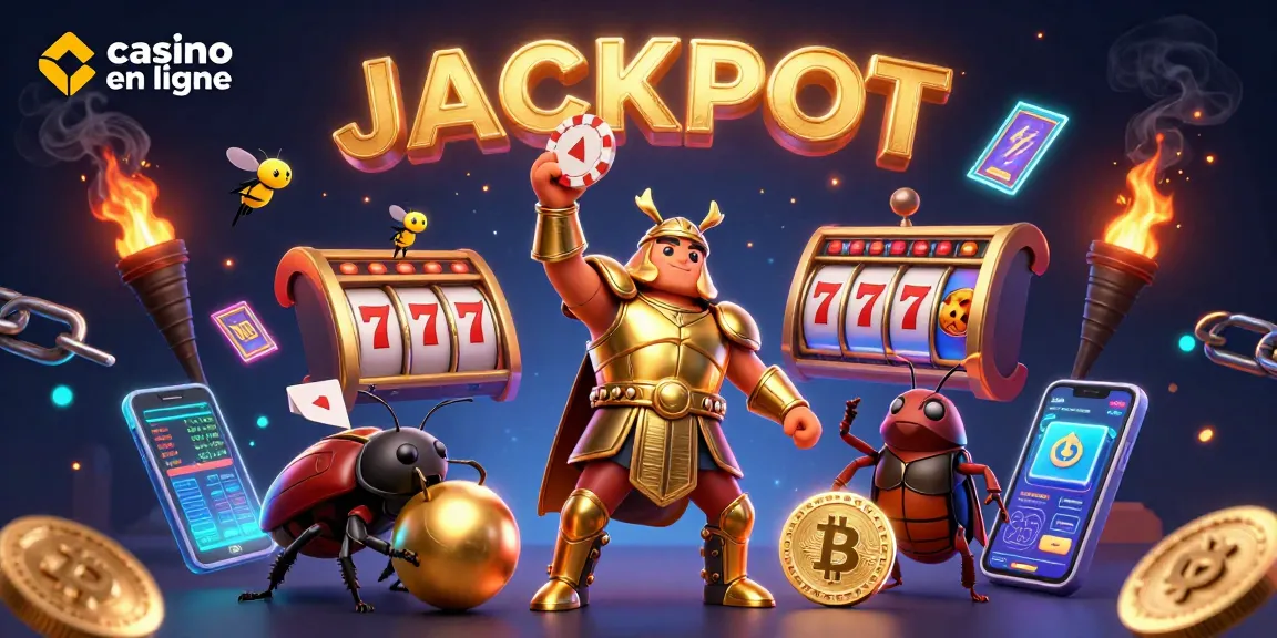 Gagnez au casino en ligne avec des jeux captivants, un jackpot et des richesses.