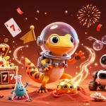 Vivez l'excitation du casino en ligne avec ce Martien découvrant un trésor en or sur Mars.